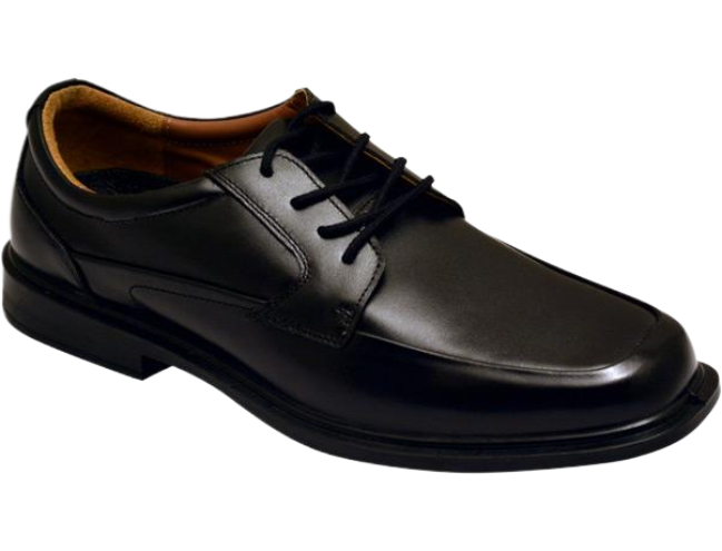 Wizfort Mens Moc Toe Lace Up Shoe